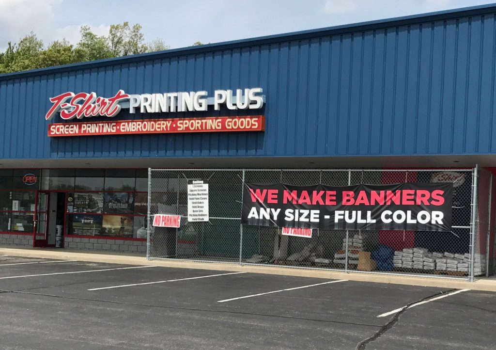 T-Shirt Printing Plus storefront