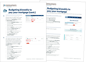 Biweekly mortgage savings how-to guide screenshots