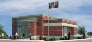 Rendering of new Muskegon location