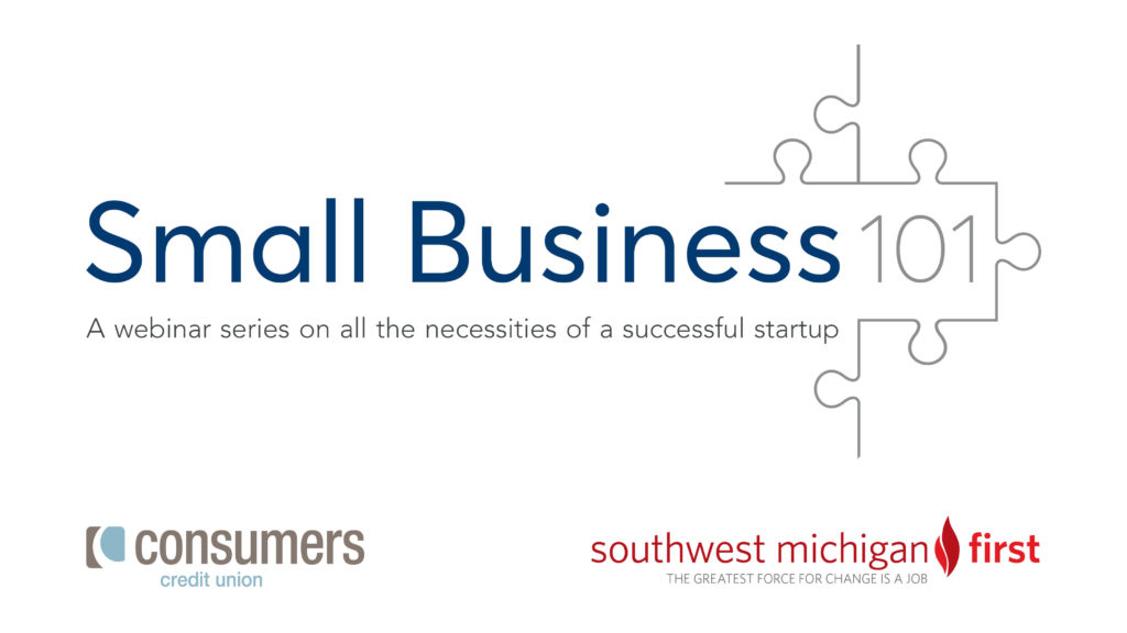 Small Business 101 webinar series Logo