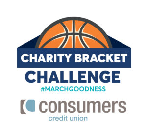 Consumers Credit Union #MarchGoodness Charity Bracket Challenge.