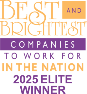 Las mejores y más brillantes empresas para trabajar en el país 2025 Logotipo del ganador Elite